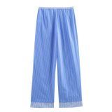 Relaxed Fit Striped Shirt and Pants Set