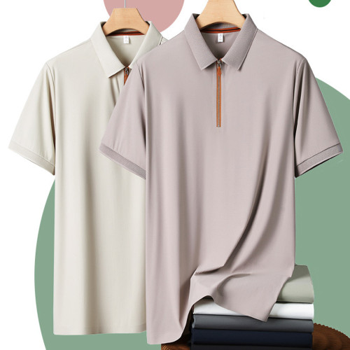 Men’s Zip Polo Shirt