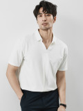 Men’s Antibacterial Solid Color Polo Shirt