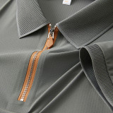Men’s Zip Polo Shirt