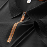 Men’s Zip Polo Shirt