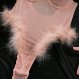 Ihoov Sheer Minimalist Body Suit