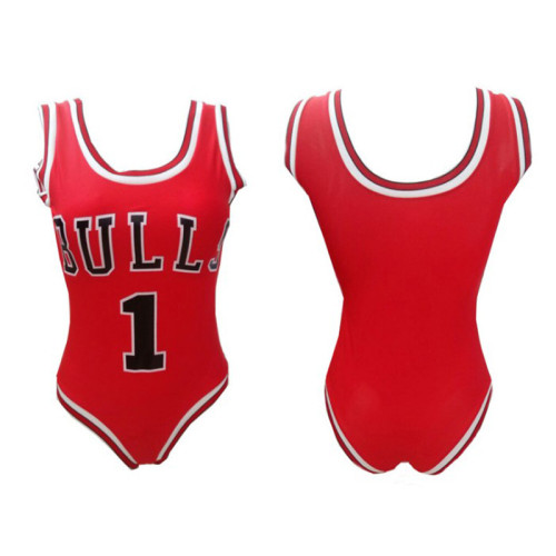 IHOOV Sexy Letter Print Triangle Monokini Women's Swimsuit