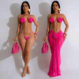 IHOOV Exclusive Strappy Backless Bikini Set
