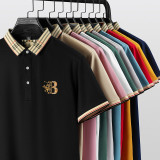 Men’s Loose Fit Ice Silk Polo Shirt