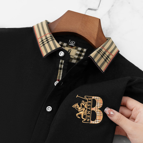 Men’s Loose Fit Ice Silk Polo Shirt