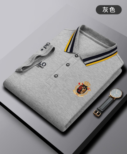 Embroidered Men's Business Polo Shirt
