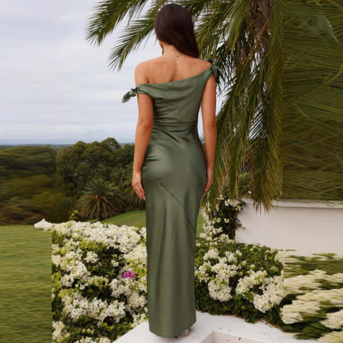 Elegant Off-Shoulder Bodycon Dress