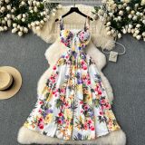 Printed Bodycon Midi Maxi Dress