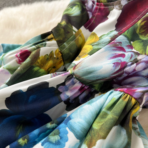 Printed Bodycon Midi Maxi Dress
