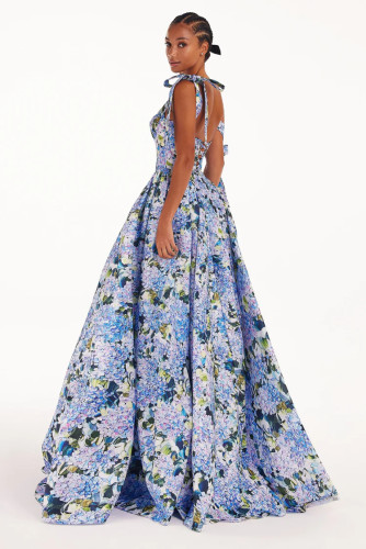 Off-Shoulder European Style Elegant Long Evening Dress