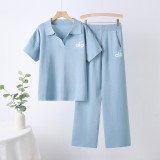 Comfortable Casual Long Sleeve Top & Pants