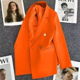 Office Lady Women Clothing Casual Elegant Coat Blazer