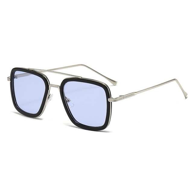 Ihoov Trendy Oversized Square Spider-Man Sunglasses