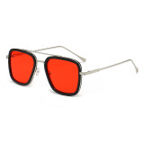 Ihoov Trendy Oversized Square Spider-Man Sunglasses