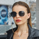 Ihoov Polygon Chain-Linked Sunglasses