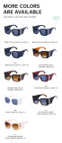 Ihoov Women's Cat Eye Oversized Sunglasses