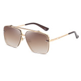 Unisex Frameless Metal Edge Sunglasses