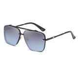 Unisex Frameless Metal Edge Sunglasses