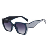 Women's Fashion Cat Eye Wide Frame Sunglasses