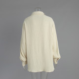 Elegant Cotton Voile Shirt