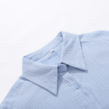Elegant Cotton Voile Shirt