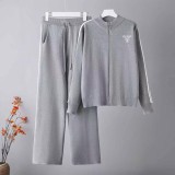 Women's Knit Sportswear Two-Piece Set