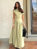 Long Ruffled Dress