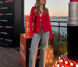 Luxurious Satin Tie-Front Blouse