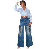 Classic Straight-Leg Denim
