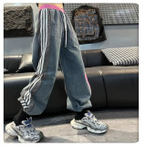 Striped Color-Block Joggers