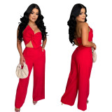 Sensual Two-Piece Casual Elegance Set