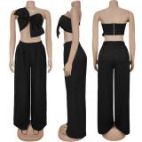 Sensual Two-Piece Casual Elegance Set