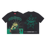 Vintage Washed Cotton Graphic Tee