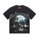 Vintage Washed Cotton Graphic Tee