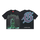 Vintage Washed Cotton Graphic Tee