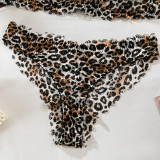 Leopard Print Luxury Lingerie Set