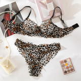 Leopard Print Luxury Lingerie Set