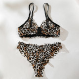 Leopard Print Luxury Lingerie Set