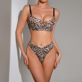 Leopard Print Luxury Lingerie Set