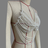 Luxe Pearl Body Chain