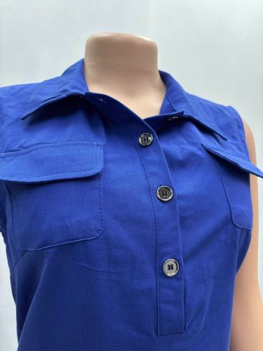 Summer Workwear Ensemble Utility Vest & Wide-Leg Pants Set