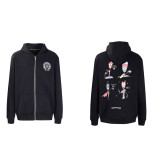 Scroll & Hoof Artistic Zip-Up Hoodie
