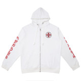Scroll & Hoof Artistic Zip-Up Hoodie
