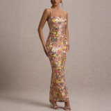 Glamorous Sequin Bodycon Zip Dress