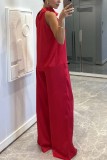 Satin Sleeveless Two-Piece Lounge Set for Women