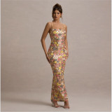 Glamorous Sequin Bodycon Zip Dress