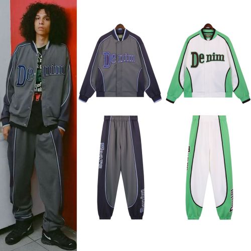 Urban Explorer Cotton-Lined Denim Tracksuit
