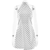 Chic Polka Dot Bodycon Dress