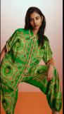 Green Printed Vacation Co-ord Set